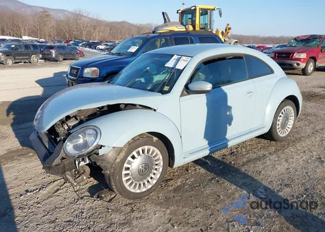 2014 Volkswagen Beetle 1.8T z USA, uszkodzony, nr VIN 3VWH07AT6EM659531